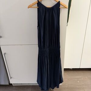 Ramy Brook Audrey Smocked Midi Dress